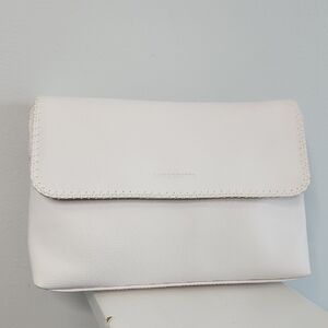 Liz Claiborne White Shoulder Bag Minimalist Design